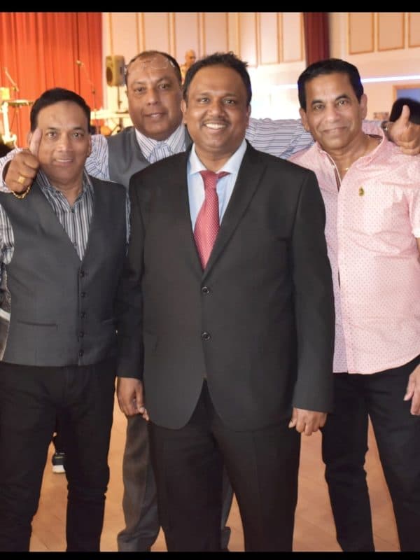 Friends from Goan Community Aberdeen together